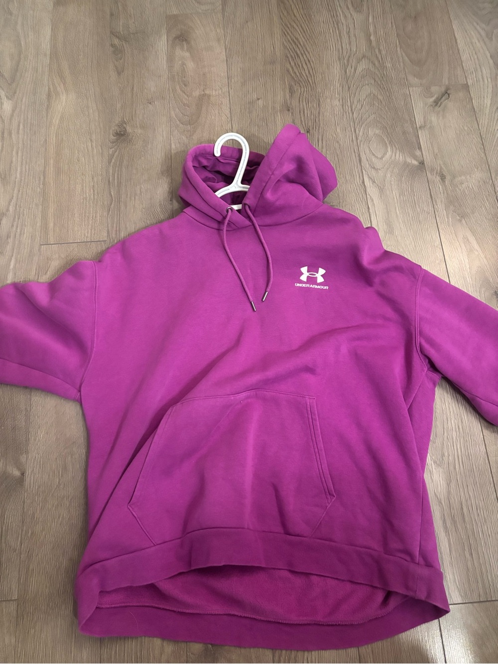 Under Armour Women's Magenta/Pink Pullover Hoodie